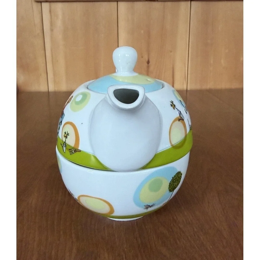Creative Tops Born To Shop Gifts For Her Sunshine Friends Laughter Cup Teapot 09